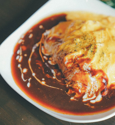 nagicafe+のオムライス
